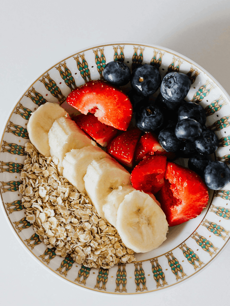 Meal photo being scanned